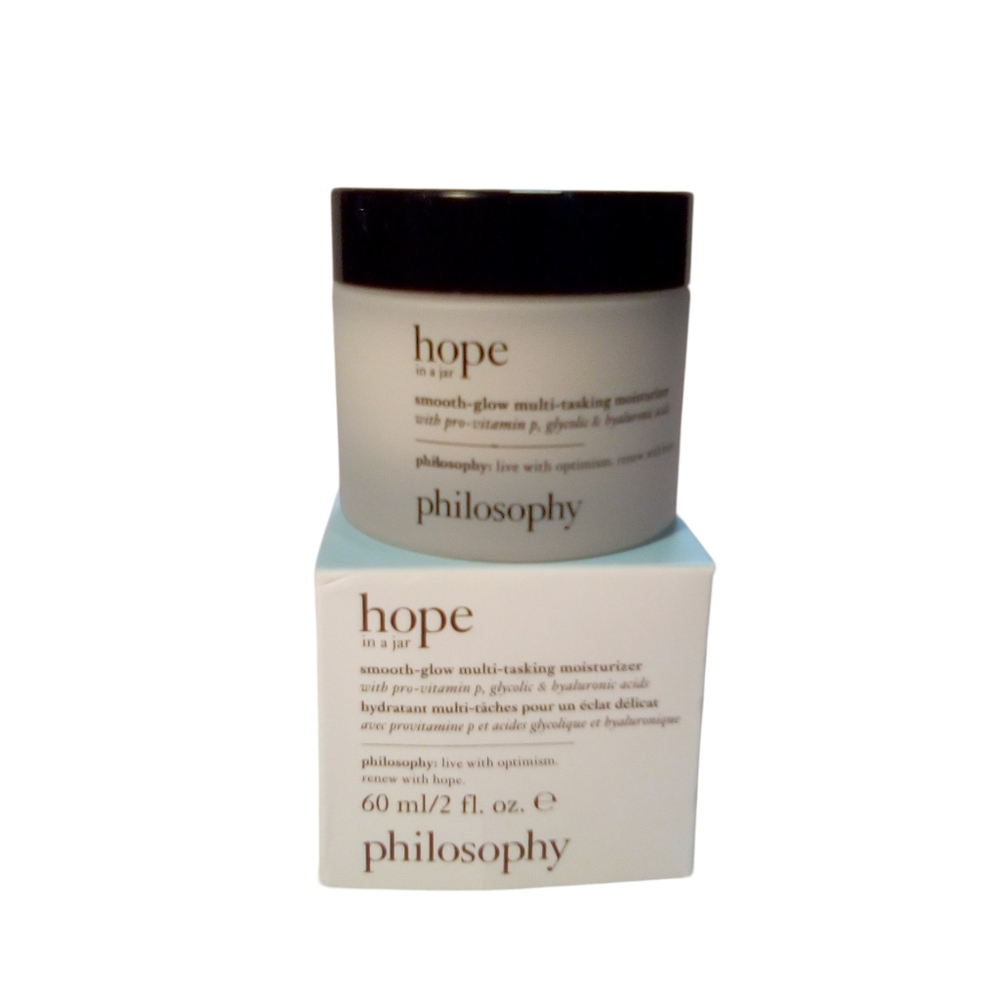 Philosophy Hope In A Jar Smooth Glow Multi Tasking Moisturizer 2 Fl.Oz. NIB